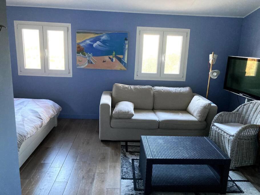 Apartmán Agreable Chambre D'Hotes Avec Vue Sur Les Collines La Colle-sur-Loup Exteriér fotografie
