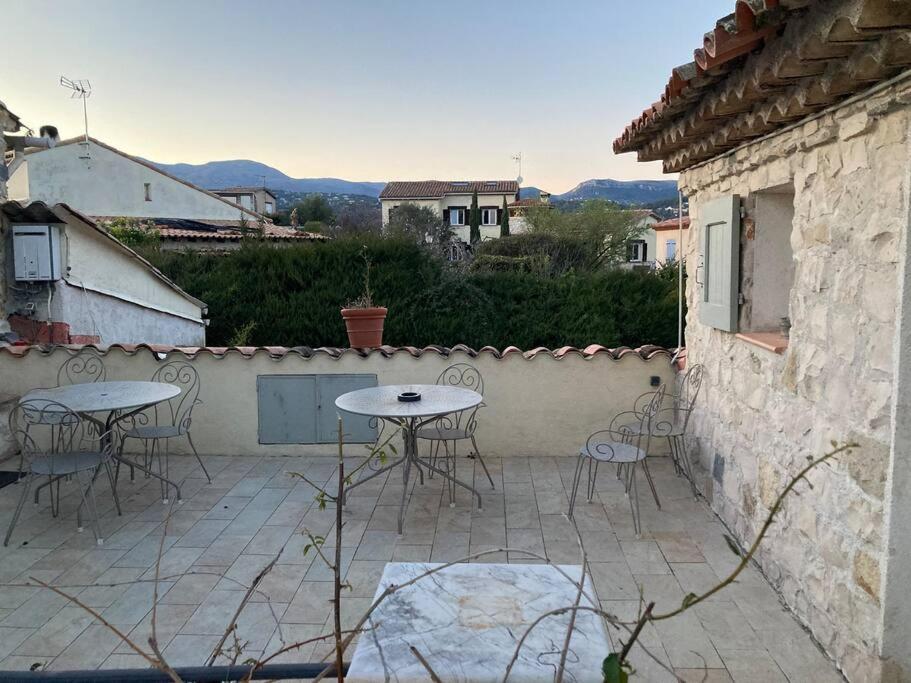 Apartmán Agreable Chambre D'Hotes Avec Vue Sur Les Collines La Colle-sur-Loup Exteriér fotografie