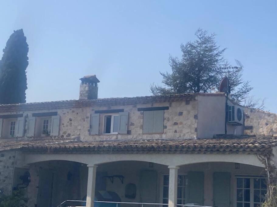 Apartmán Agreable Chambre D'Hotes Avec Vue Sur Les Collines La Colle-sur-Loup Exteriér fotografie